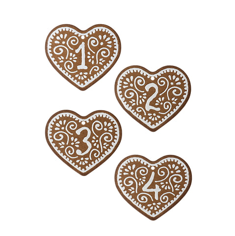 Gingerbread Gift Tags 1-4
