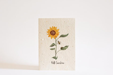 Hello Sunshine Blooming Card